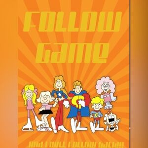 Follow Game Orange Hardcover Journal by